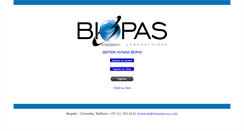 Desktop Screenshot of ghcolombia.biopasgroup.com