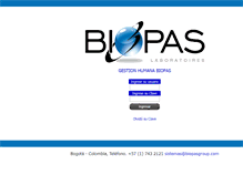 Tablet Screenshot of ghcolombia.biopasgroup.com