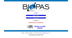 Desktop Screenshot of portal.biopasgroup.com